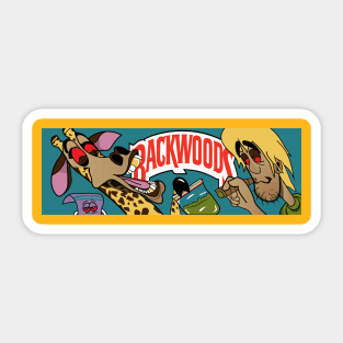 8ackwoods ands Friendss by @jonnytats510 Sticker